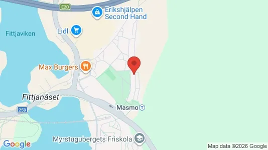 Apartments for rent i Huddinge - kort over placeringen