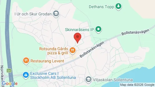 Apartments for rent i Sollentuna - kort over placeringen