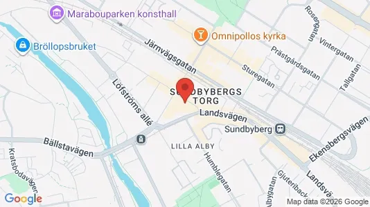 Apartments for rent i Sundbyberg - kort over placeringen
