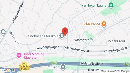 Apartments for rent i Stockholm South - kort over placeringen