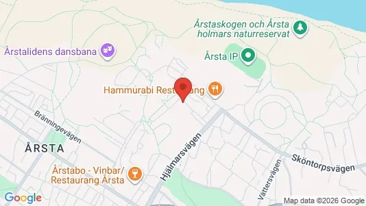 Apartments for rent i Hammarbyhamnen - kort over placeringen