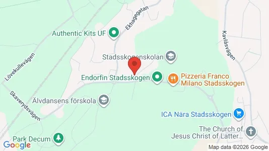 Apartments for rent i Alingsås - kort over placeringen