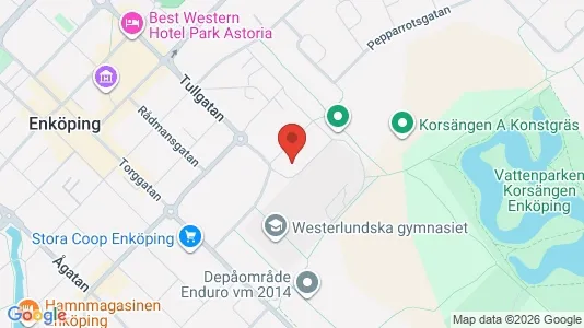 Apartments for rent i Enköping - kort over placeringen