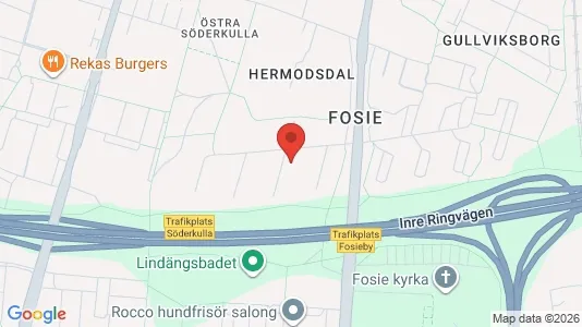 Apartments for rent i Fosie - kort over placeringen