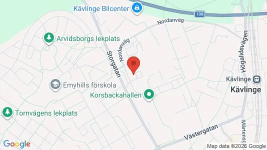 Apartments for rent i Kävlinge - kort over placeringen