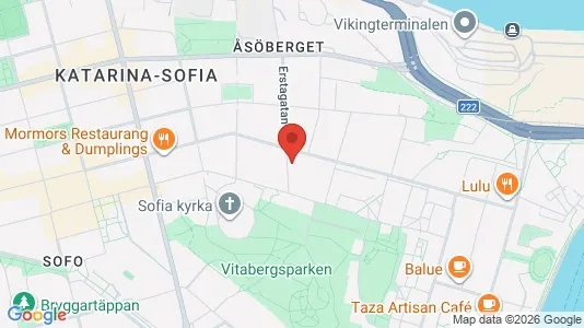 Apartments for rent i Södermalm - kort over placeringen