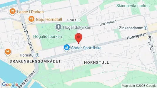 Apartments for rent i Södermalm - kort over placeringen