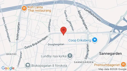Apartments for rent i Västra hisingen - kort over placeringen