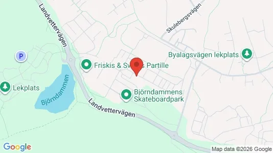 Apartments for rent i Partille - kort over placeringen