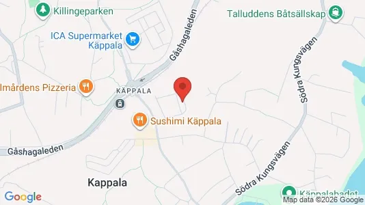 Apartments for rent i Lidingö - kort over placeringen