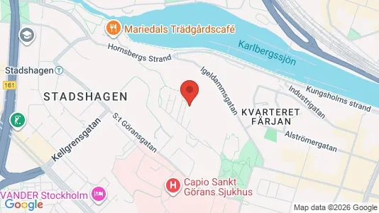 Apartments for rent i Kungsholmen - kort over placeringen