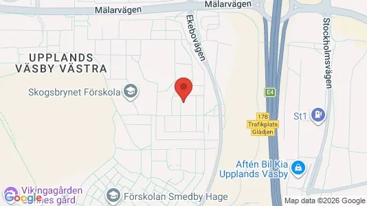 Apartments for rent i Upplands Väsby - kort over placeringen
