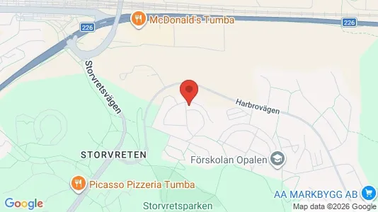 Apartments for rent i Botkyrka - kort over placeringen