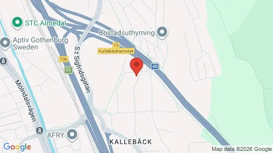 Apartments for rent i Örgryte-Härlanda - kort over placeringen