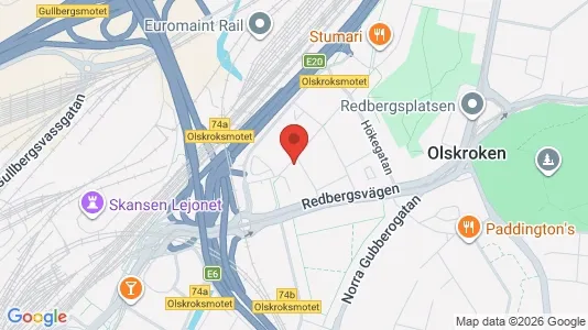 Apartments for rent i Örgryte-Härlanda - kort over placeringen