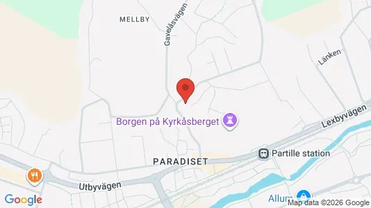 Apartments for rent i Partille - kort over placeringen