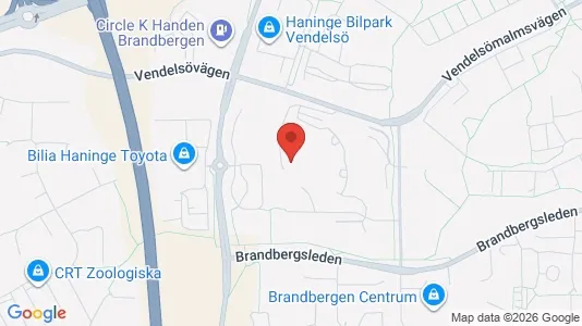Apartments for rent i Haninge - kort over placeringen