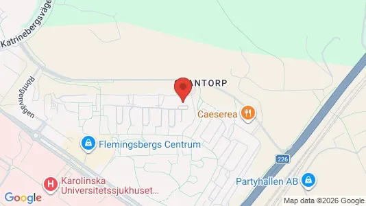 Apartments for rent i Huddinge - kort over placeringen