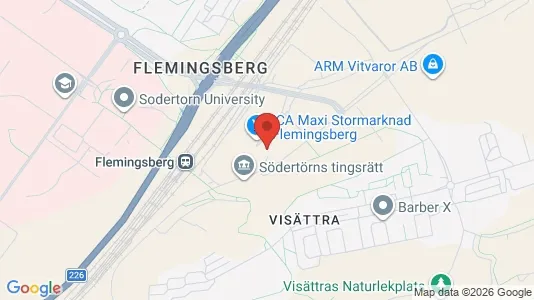 Apartments for rent i Huddinge - kort over placeringen