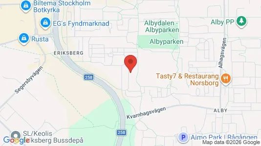 Apartments for rent i Botkyrka - kort over placeringen