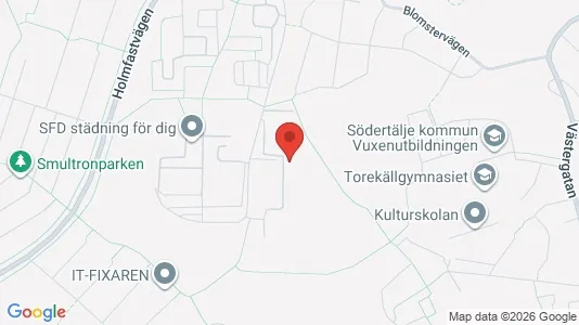 Apartments for rent i Södertälje - kort over placeringen