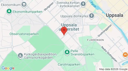 Apartments for rent i Uppsala - kort over placeringen