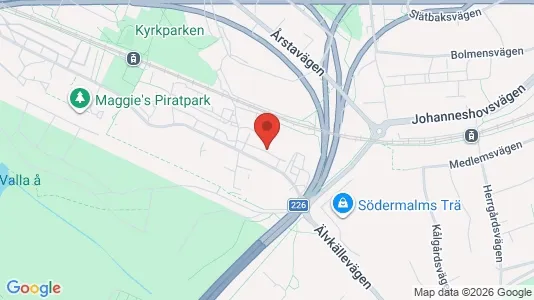 Apartments for rent i Hammarbyhamnen - kort over placeringen