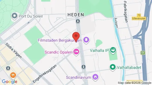 Apartments for rent i Gothenburg City Centre - kort over placeringen