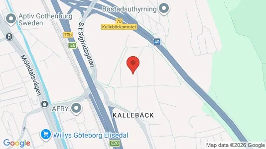 Apartments for rent i Örgryte-Härlanda - kort over placeringen