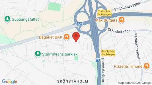 Apartments for rent i Stockholm South - kort over placeringen