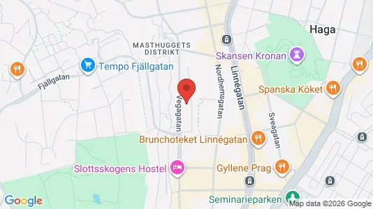 Apartments for rent i Gothenburg City Centre - kort over placeringen