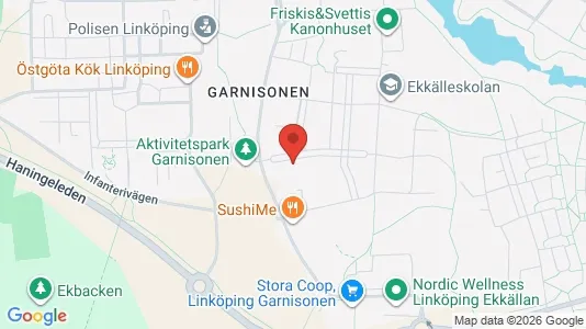 Apartments for rent i Linköping - kort over placeringen