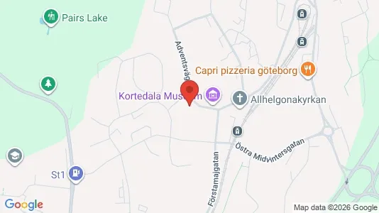 Apartments for rent i Gothenburg East - kort over placeringen