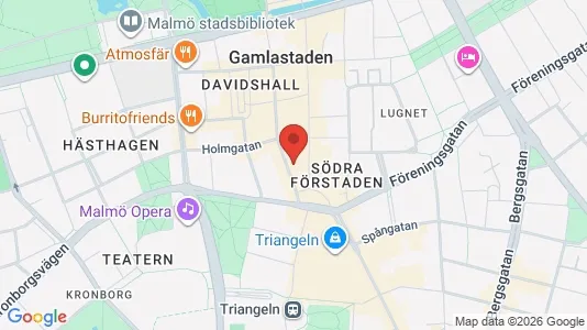 Apartments for rent i Malmö City - kort over placeringen