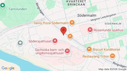 Apartments for rent i Södermalm - kort over placeringen