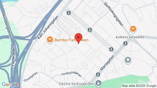 Apartments for rent i Majorna-Linné - kort over placeringen