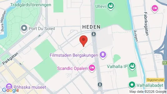 Apartments for rent i Gothenburg City Centre - kort over placeringen