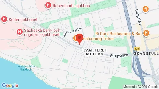 Apartments for rent i Södermalm - kort over placeringen