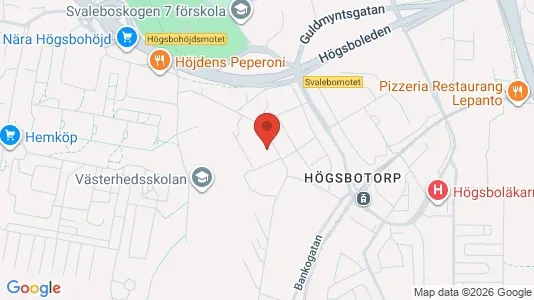 Apartments for rent i Askim-Frölunda-Högsbo - kort over placeringen