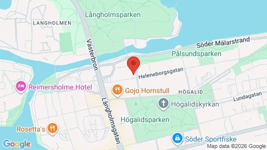 Apartments for rent i Södermalm - kort over placeringen