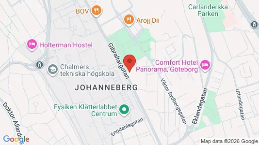 Apartments for rent i Johanneberg - kort over placeringen