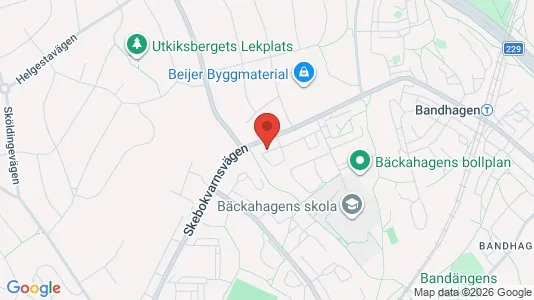 Apartments for rent i Stockholm South - kort over placeringen
