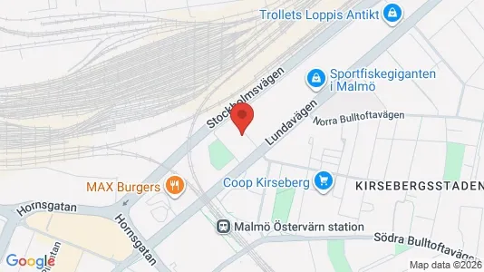 Apartments for rent i Kirseberg - kort over placeringen