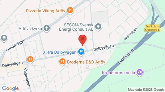 Apartments for rent i Burlöv - kort over placeringen