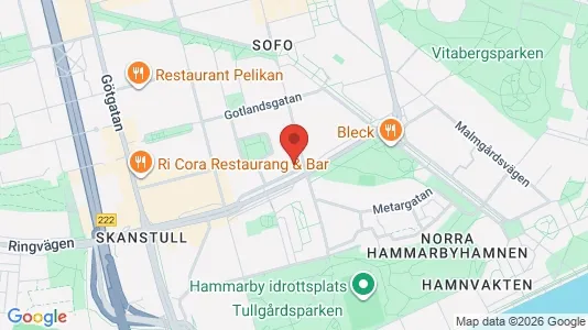 Apartments for rent i Södermalm - kort over placeringen