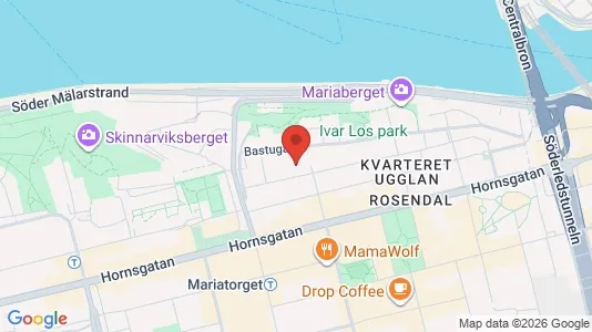 Apartments for rent i Södermalm - kort over placeringen