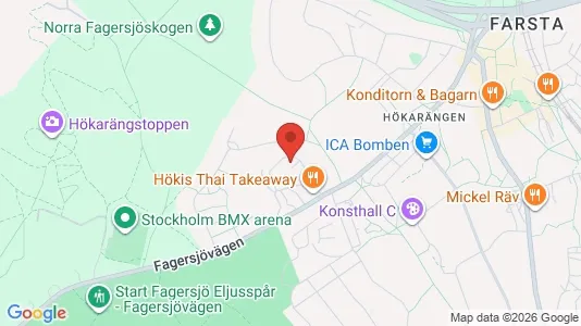Apartments for rent i Stockholm South - kort over placeringen
