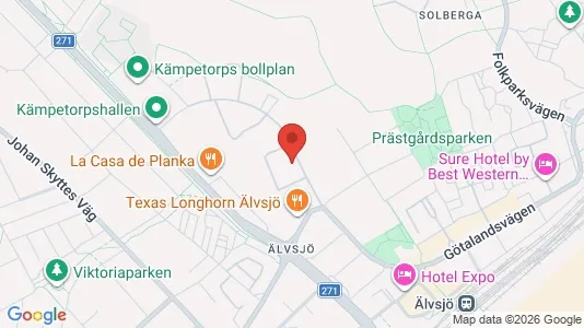 Apartments for rent i Stockholm South - kort over placeringen