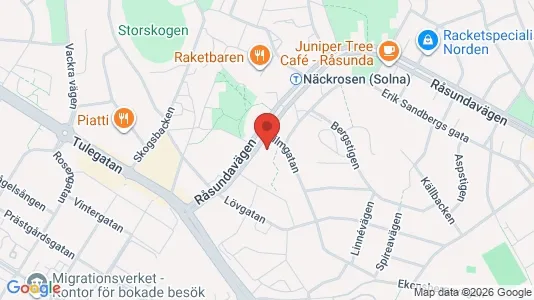 Apartments for rent i Solna - kort over placeringen