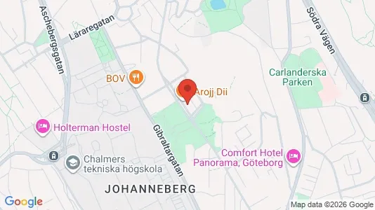 Apartments for rent i Johanneberg - kort over placeringen